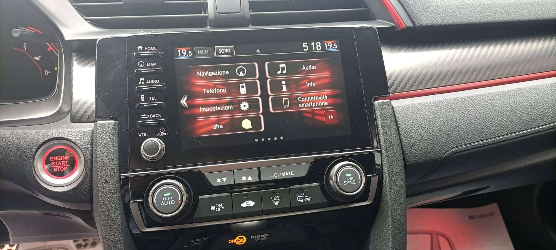 Honda Civic  Civic X 2.0 Type R Sport Line my20 restyling
